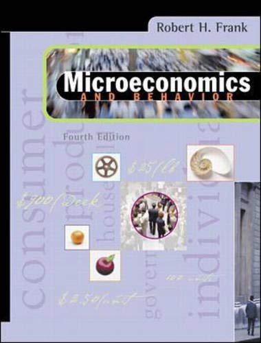Imagen de archivo de Microeconomics and Behavior a la venta por HPB-Red