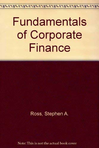 9780073661285: Fundamentals of Corporate Finance
