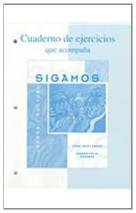 Beispielbild fr Workbook/Lab Manual to Accompany Sigamos: Lengua y Cultura zum Verkauf von BookHolders