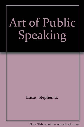 9780074071168: Art of Public Speaking
