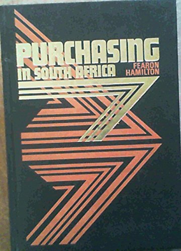 Beispielbild fr Purchasing In South Africa zum Verkauf von Chapter 1