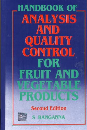 9780074518519: Handbook of Analysis and Quality Control for Fruit and Vegetable Products