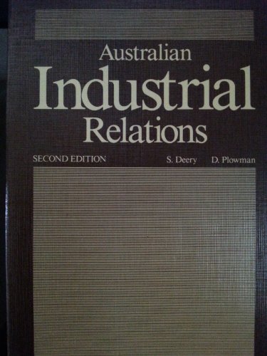 9780074520680: Australian Industrial Relations