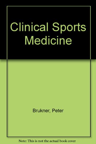 Imagen de archivo de Clinical Sports Medicine a la venta por HPB-Red