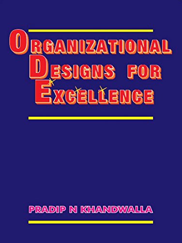 9780074602171: Organizational Designs for Excellence