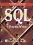 9780074637081: SQL: A Complete Reference (With Diskette)