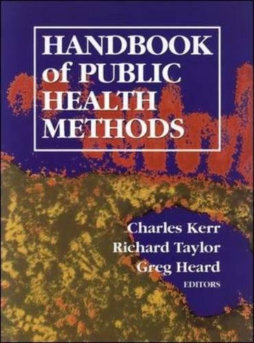 9780074701737: Handbook of Public Health Methods
