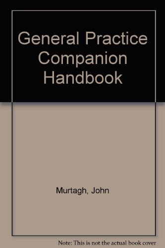 Stock image for General Practice Companion Handbook for sale by P.C. Schmidt, Bookseller