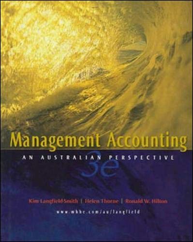 9780074711903: MANAGEMENT ACCOUNTING
