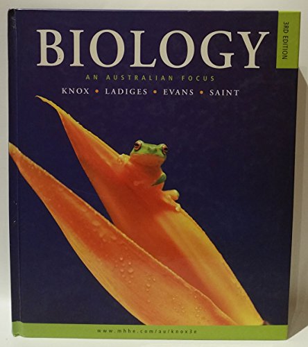 9780074713259: Biology: An Australian Focus