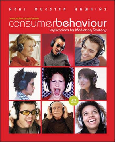 9780074713495: Consumer Behaviour