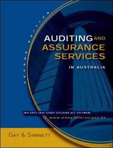 9780074714430: Auditing and Assurance Services in Australia