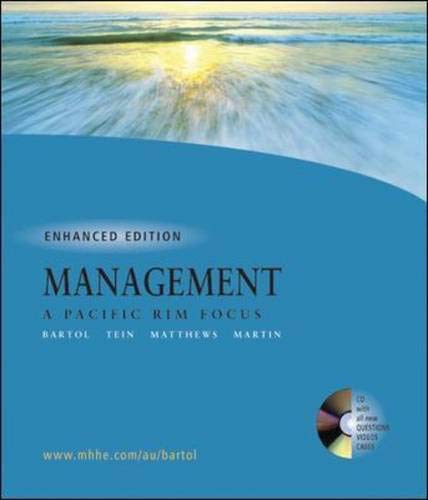 9780074714454: Management: A Pacific Rim Focus, Enhanced Edition