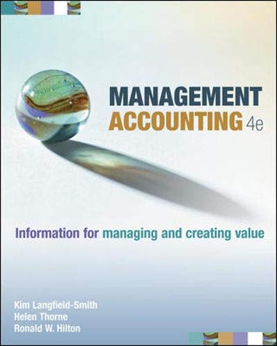 9780074714812: Management Accounting: Information for Managing and Creating Value