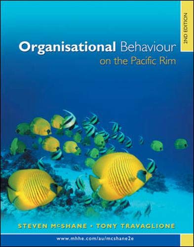 Beispielbild fr Organisational Behaviour on the Pacific Rim zum Verkauf von medimops