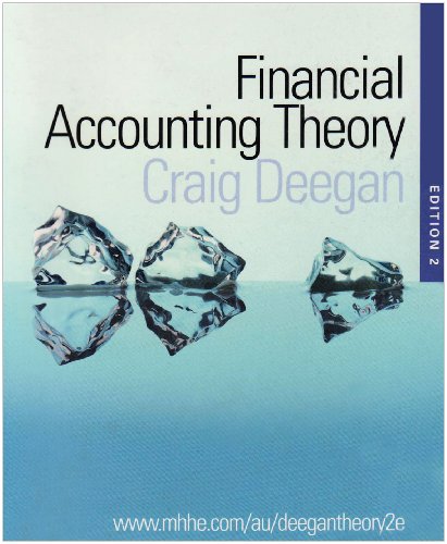 Imagen de archivo de Financial Accounting Theory a la venta por Phatpocket Limited