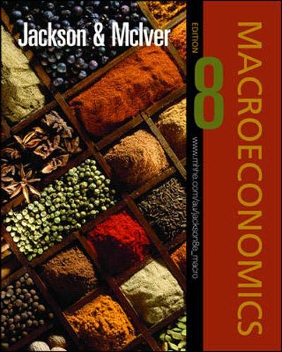 Macroeconomics (9780074716984) by John Jackson; Ron McIver