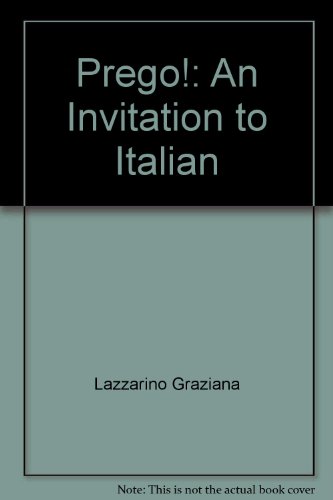 9780075408659: Prego!: An Invitation to Italian