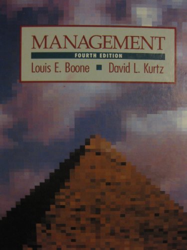 Imagen de archivo de Management a la venta por Better World Books