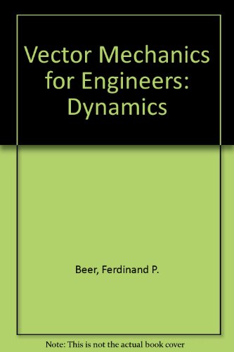 Imagen de archivo de Vector Mechanics for Engineers: Dynamics a la venta por Anybook.com