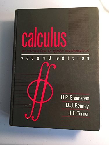 Beispielbild fr Calculus: An Introduction to Applied Mathematics zum Verkauf von Zoom Books Company