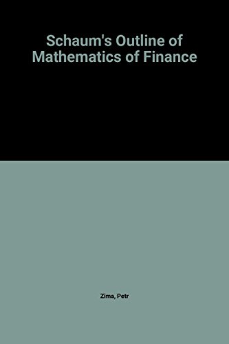 9780075494911: Mathematics of Finance