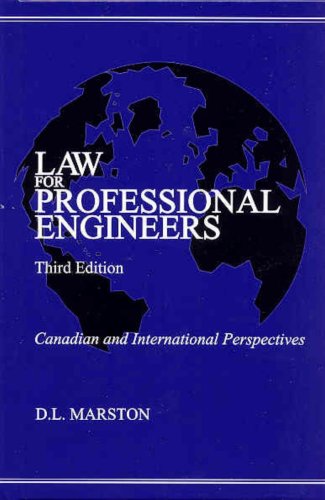 9780075526285: Law for Professional Engineers
