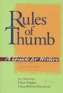 Stock image for Rules of Thumb : A Guide for Writers for sale by Better World Books: West