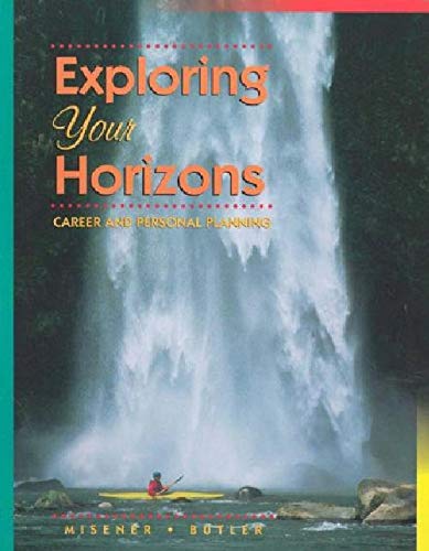9780075528647: Exploring Your Horizons : A Career Guide