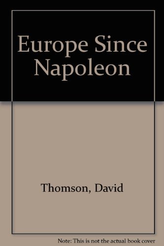 9780075535577: Europe Since Napoleon