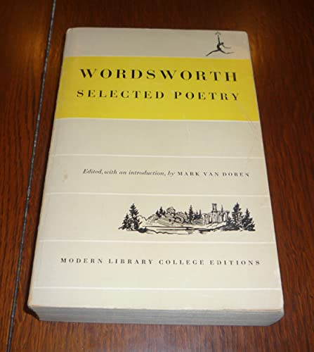 Stock image for William Wordsworth: Selected Poetry for sale by BookDepart