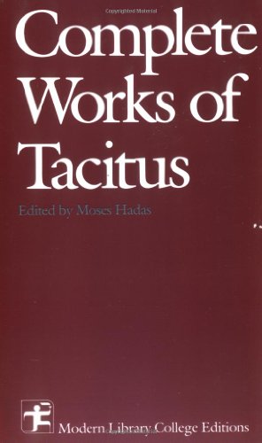 The Complete Works (9780075536390) by Tacitus, N/A