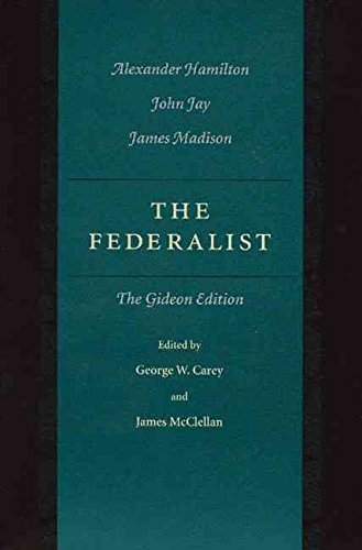 Imagen de archivo de The Federalist a la venta por Better World Books