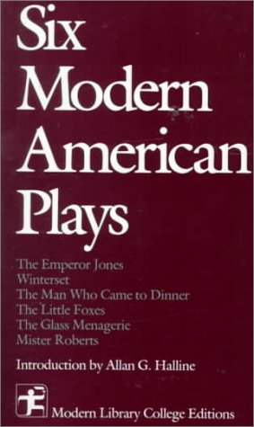 9780075536604: Six Modern American Plays