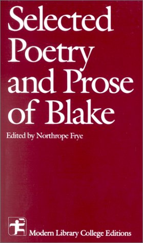 Selected Poetry and Prose (9780075536611) by Blake, William