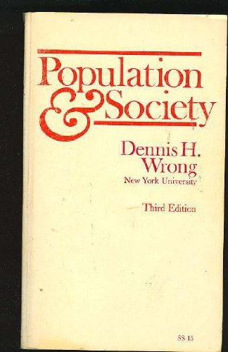 Stock image for Population and society for sale by D&D Galleries - ABAA