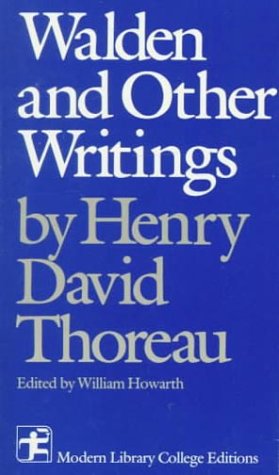 Walden and Other Writings (9780075542674) by Thoreau, Henry David; Howarth, William