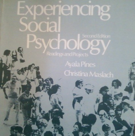 9780075544593: Experiencing Social Psychology: Readings and Projects