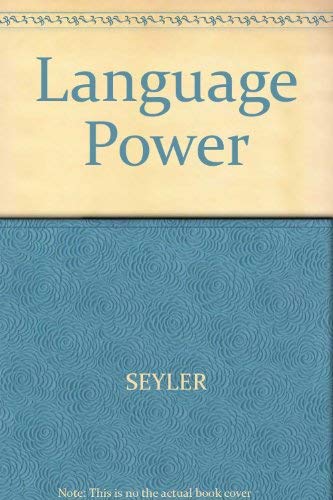 Language Power (9780075546382) by Seyler, Dorothy U.; Boltz, Carol J.