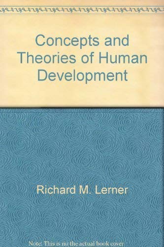 Imagen de archivo de Concepts and Theories of Human Development a la venta por Better World Books