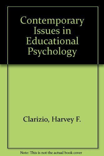 9780075549901: Contemporary Issues in Educational Psychology