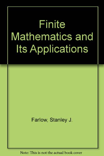 9780075552710: Finite Mathematics and Its Applications