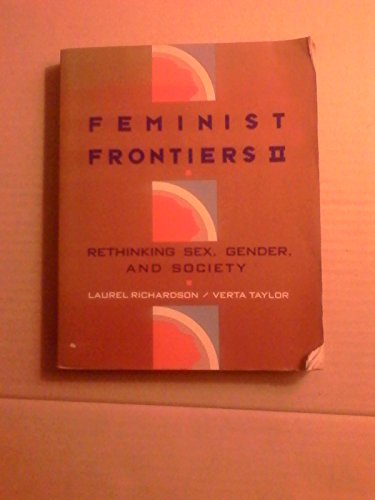 Beispielbild fr Feminist Frontiers III zum Verkauf von Better World Books
