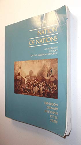 Stock image for Nation of Nations: A Narrative History of the American Republic for sale by ThriftBooks-Dallas