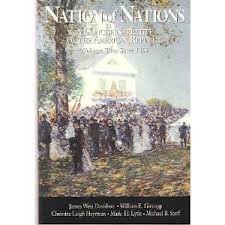 Beispielbild fr Nation of Nations: A Narrative History of the American Republic Volume 2 Since 1865 zum Verkauf von PsychoBabel & Skoob Books