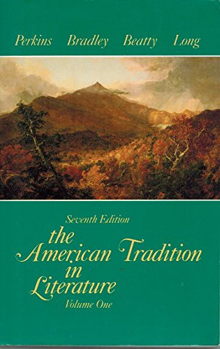 Stock image for The American Tradition in Literature for sale by HPB-Red