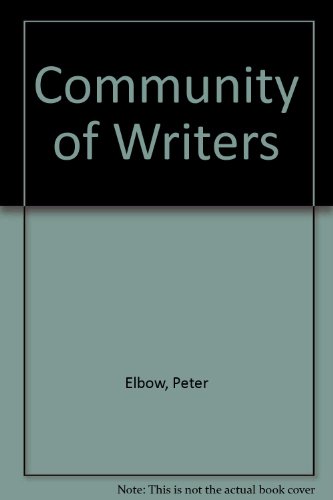 Imagen de archivo de Community of Writers a la venta por BookHolders