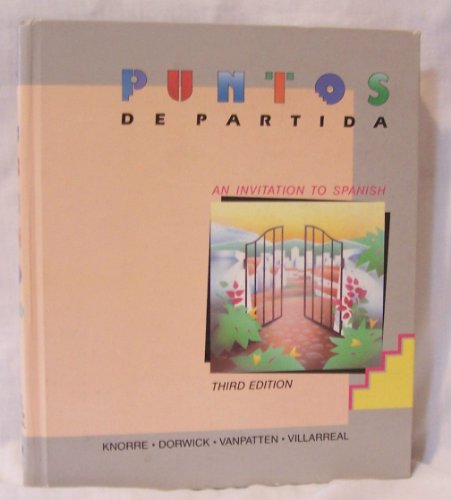 Imagen de archivo de Puntos de Partida: An Invitation to Spanish a la venta por SecondSale