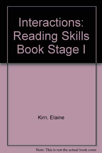 9780075575245: Interactions 1 A Reading Skills Book (Interactions I)