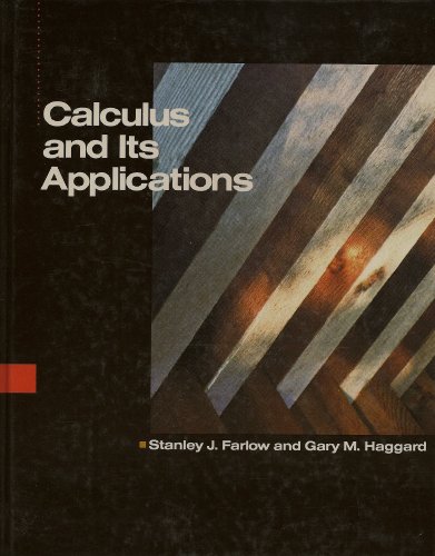 9780075577140: Calculus and Its Applications